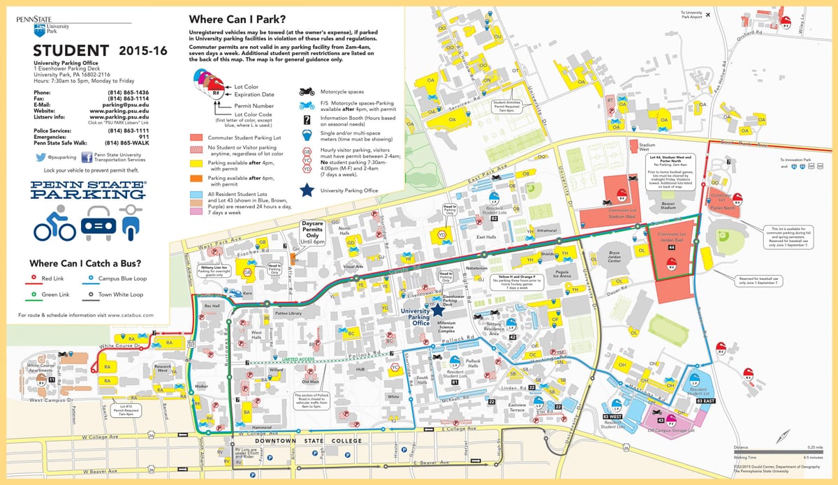 harta e Detroit parking