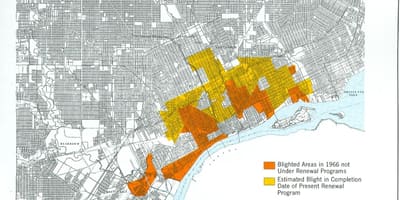 Harta e Detroit dritë