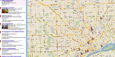 Harta e Detroit dyqan