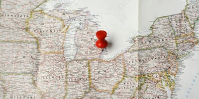 Detroit në hartë