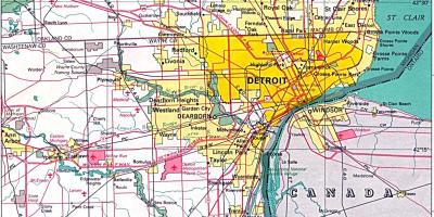 Harta e Detroit për kullotë